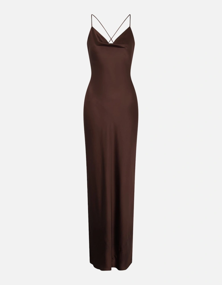 Ginny Dress in Chocolate