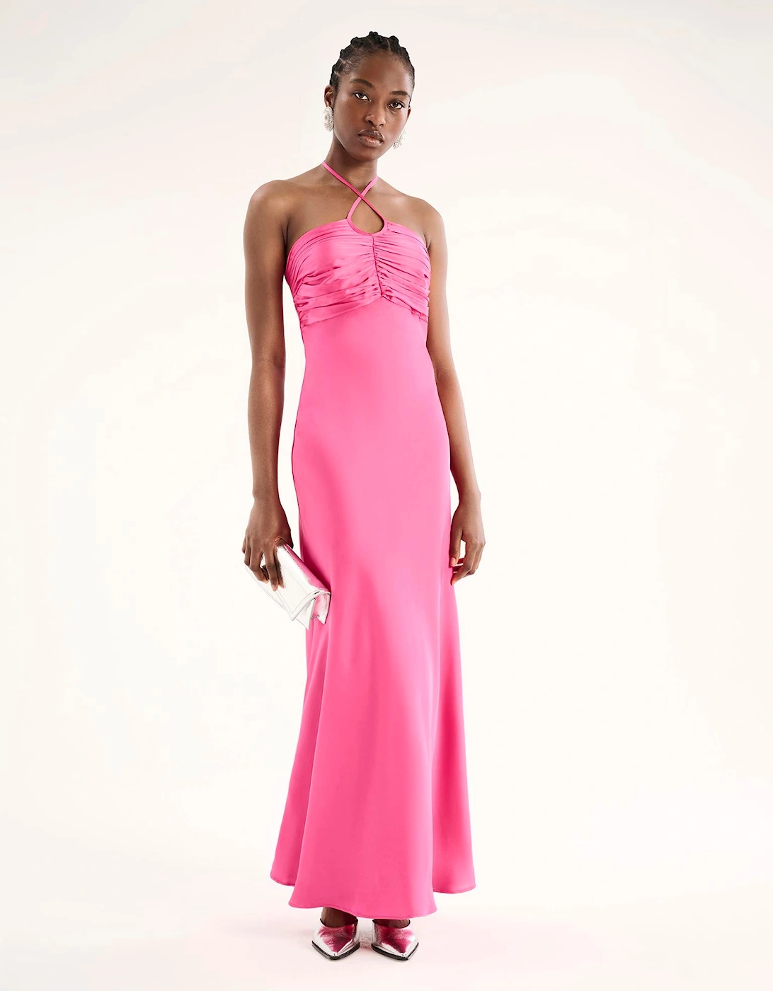 Cecilia Dress in Cerise, 7 of 6