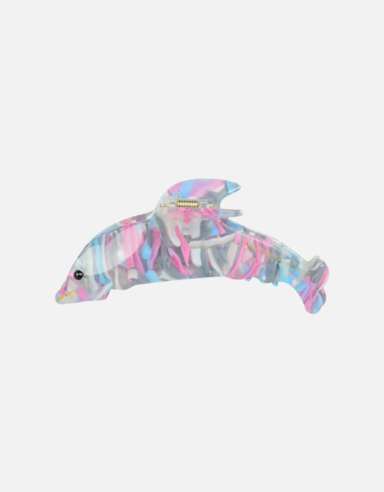 Dolphin Hairclip Purple