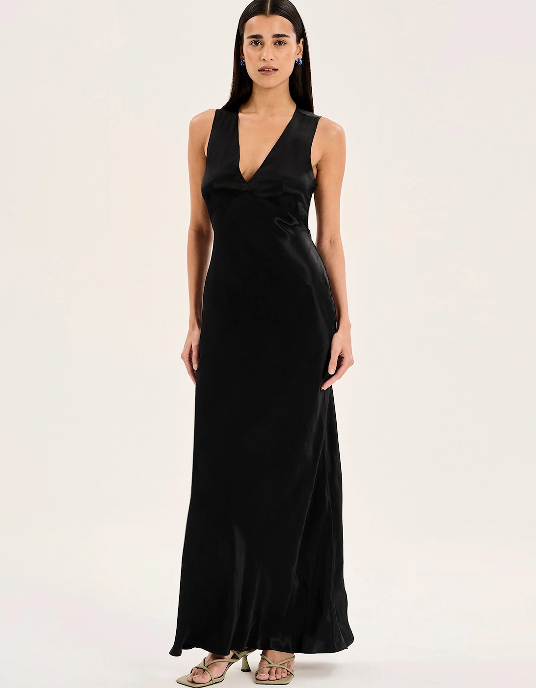 Nova Tie Dress in Black, 6 of 5