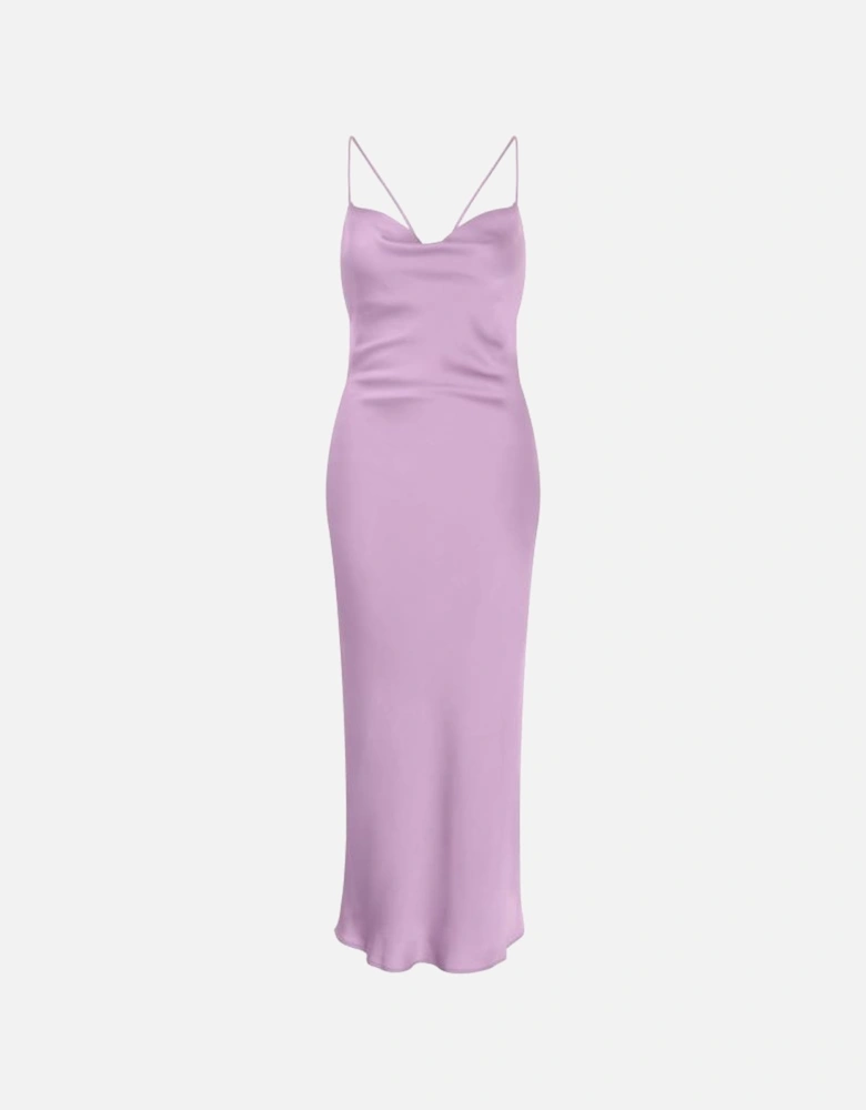 Riviera Midi Dress in Lavender