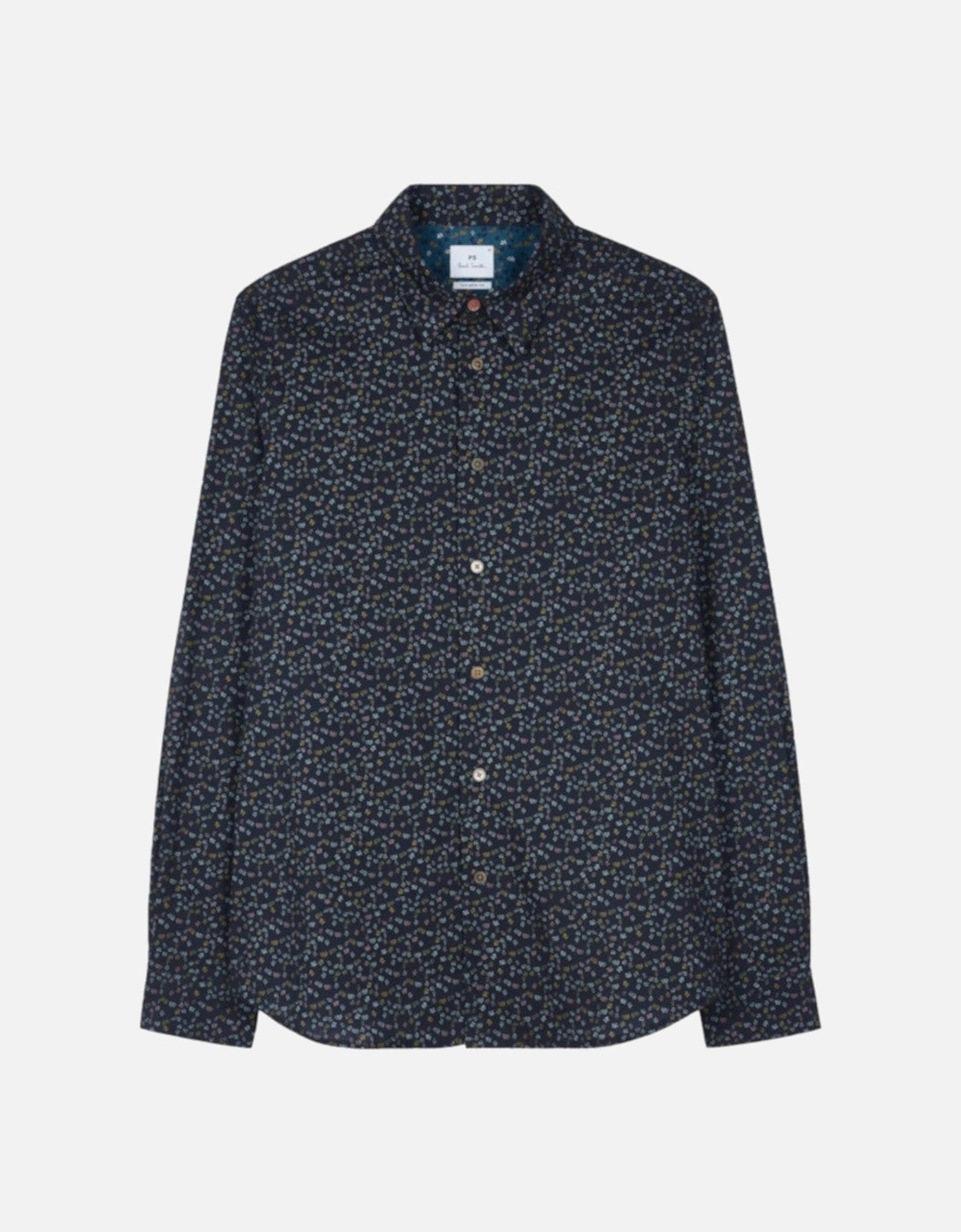 PS LS Tailored Fit Shirt 49 DK NAVY, 4 of 3