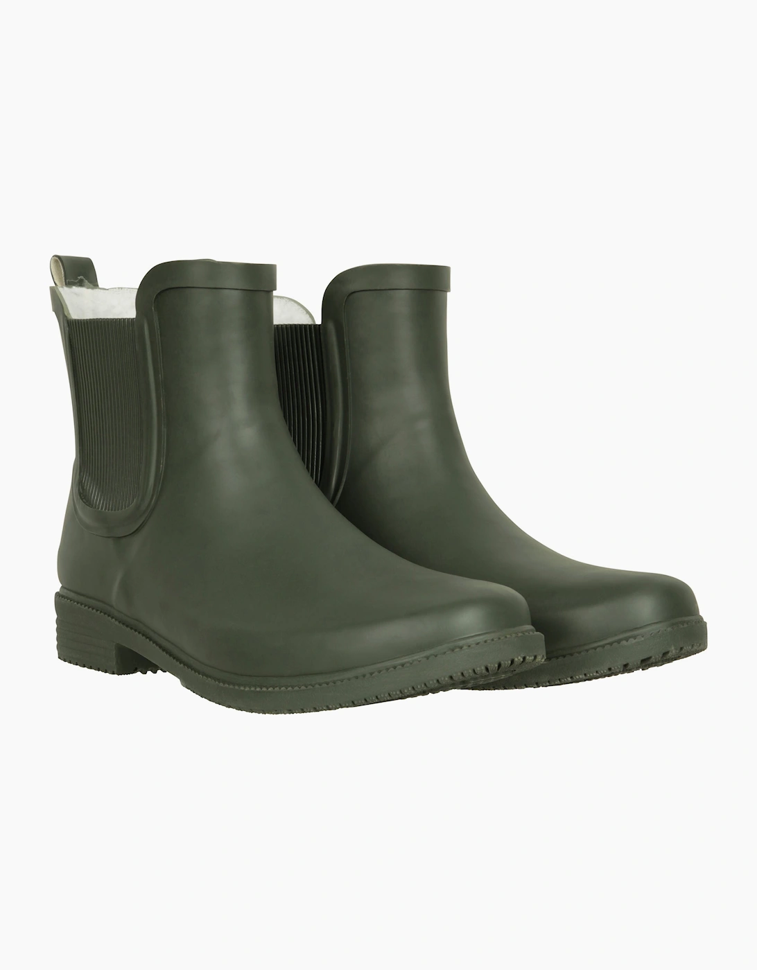 Women's Mountain Warehouse Womens/Ladies Winter Wellington Boots - Green - Size: 6