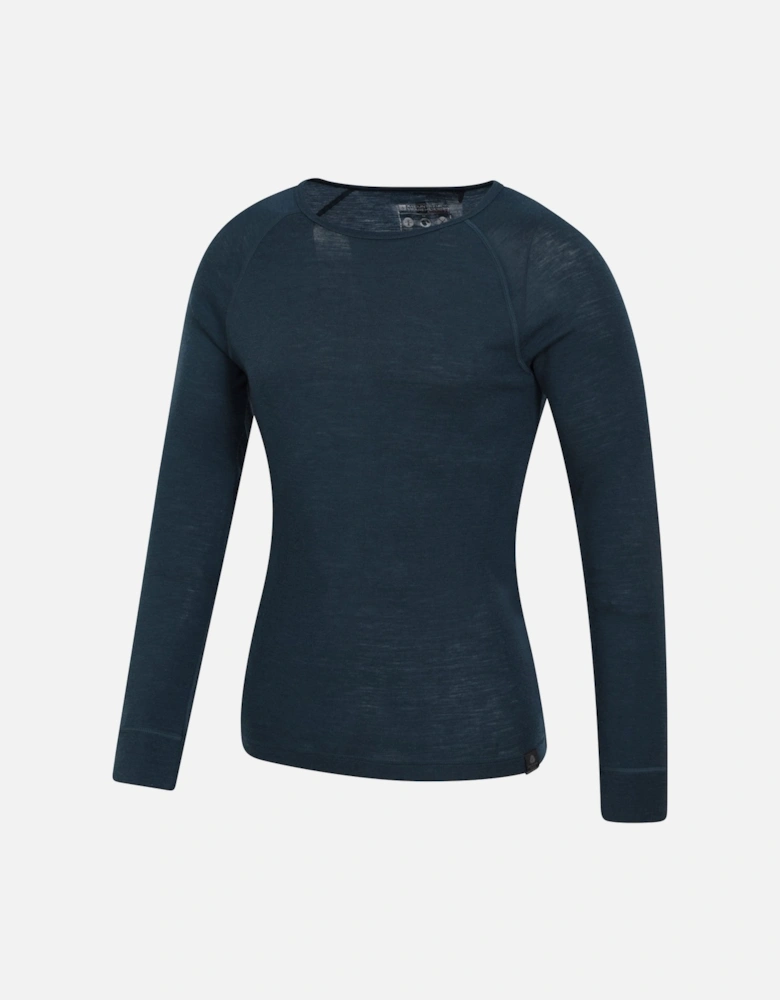 Mens Merino Wool Thermal Top