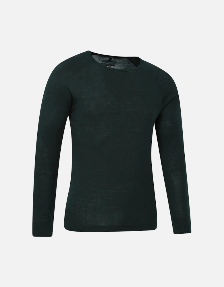 Mens Merino Wool Thermal Top