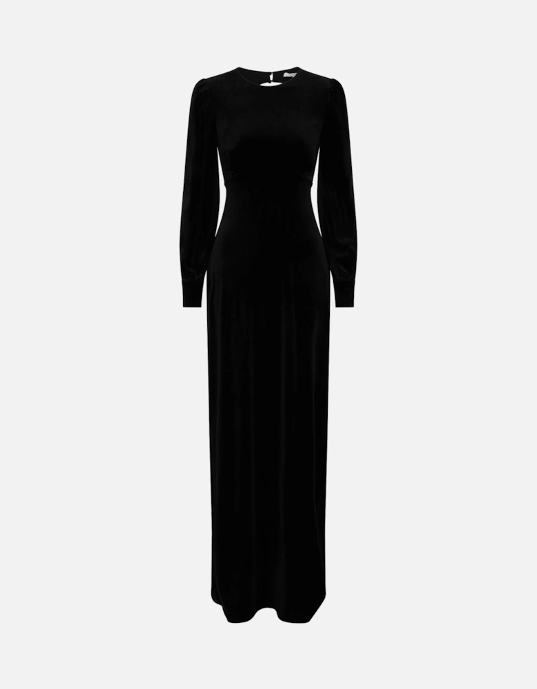 Aeryn Velvet Dress in Black