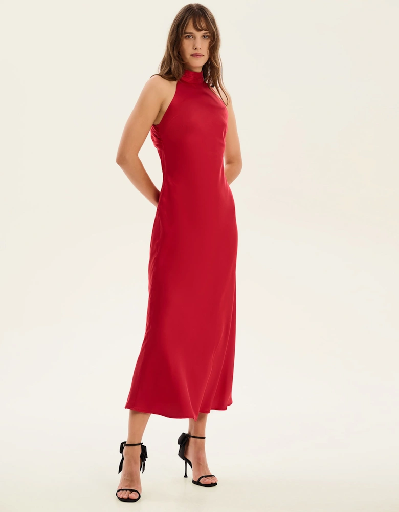 Seychelles Dress in Barbados Cherry