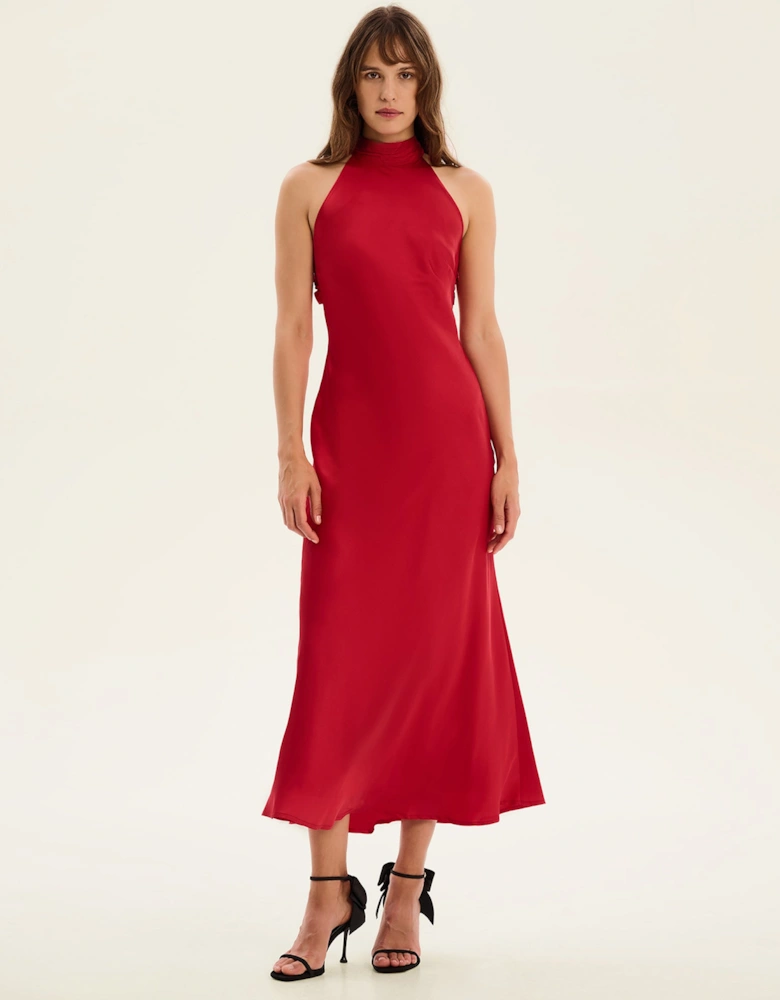 Seychelles Dress in Barbados Cherry