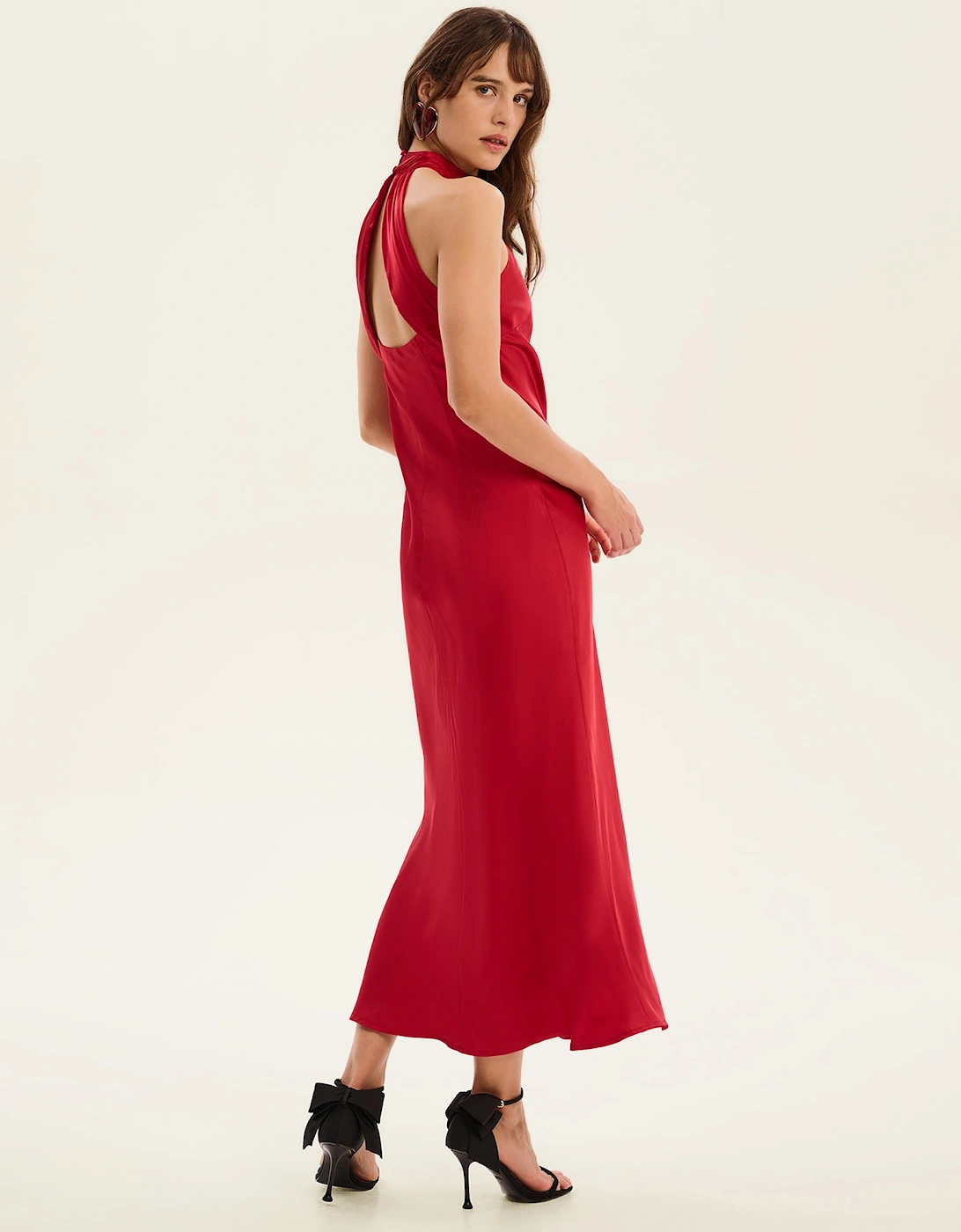 Seychelles Dress in Barbados Cherry