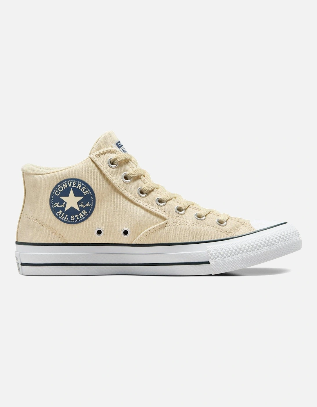 Mens Everyday Essentials Chuck Taylor All Star Malden Street Mid Top Trainers - White, 3 of 2