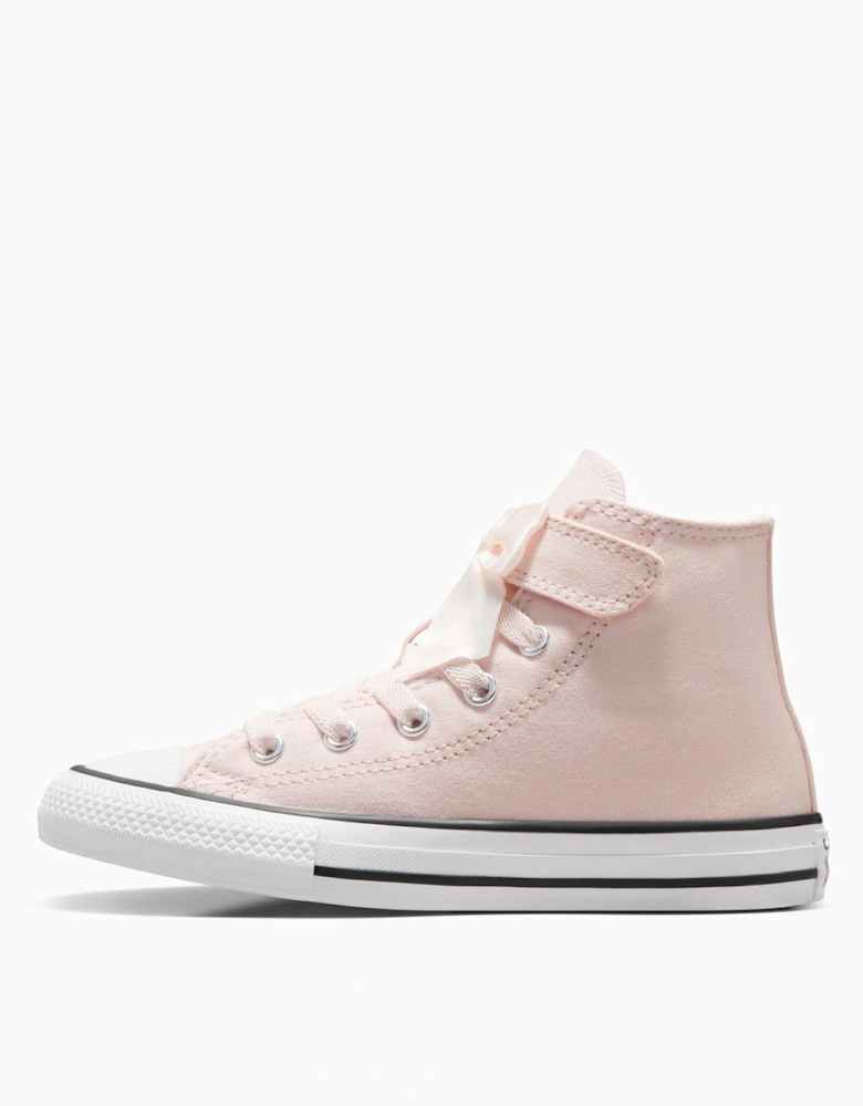 Kids Swan Chuck Taylor All Star 1V Trainers - Pink