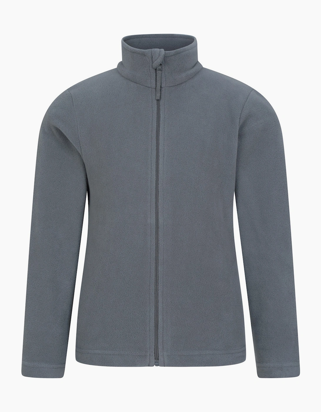 Mountain Warehouse Childrens/Kids Camber II Full Zip Fleece Jacket - Grey - Size: 11 years/12 years