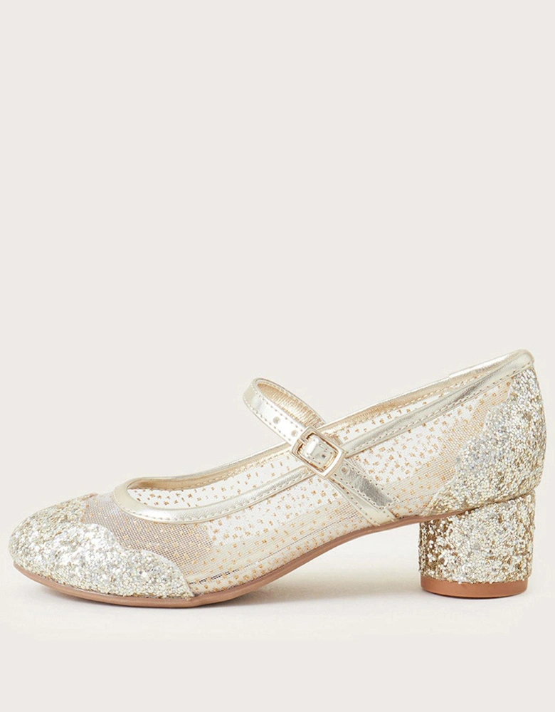 Girls Annabell Shoes - Gold