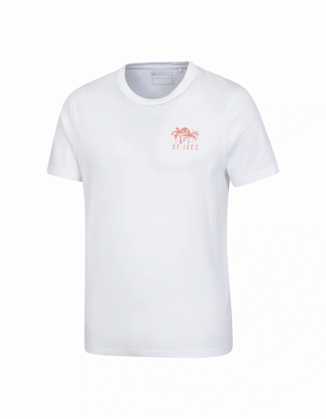 Mens St Ives Printed Organic T-Shirt