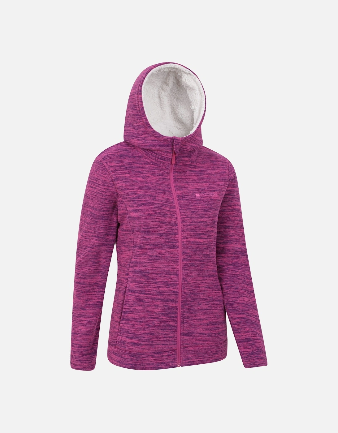 Womens/Ladies Snowdonia Fleece Full Zip Hoodie