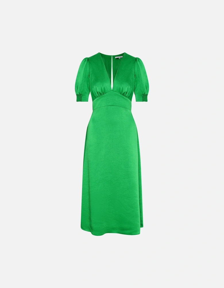 Odette Dress in Fern Green