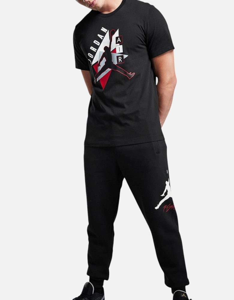 FD7301 AIR JORDAN Graphic Mens Crew Neck T Shirts Athletic Cotton Retro Tee