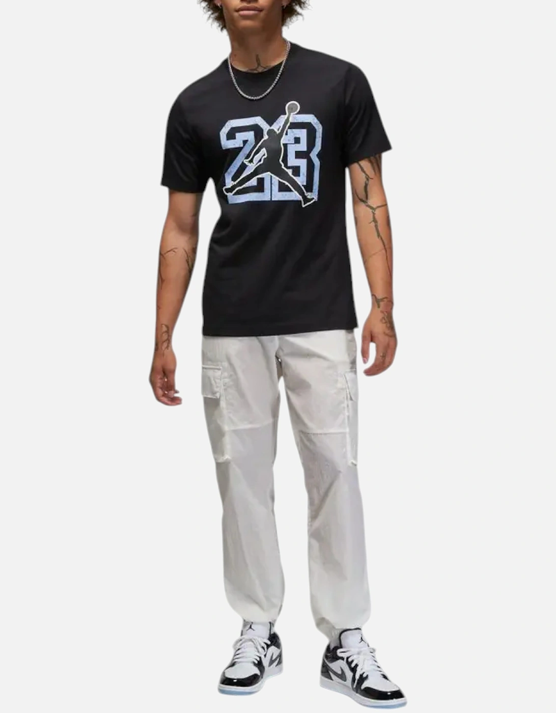 FB7394 Mens T Shirts AIR JORDAN FLIGHT Essential Crew Neck Cotton Tee NEW