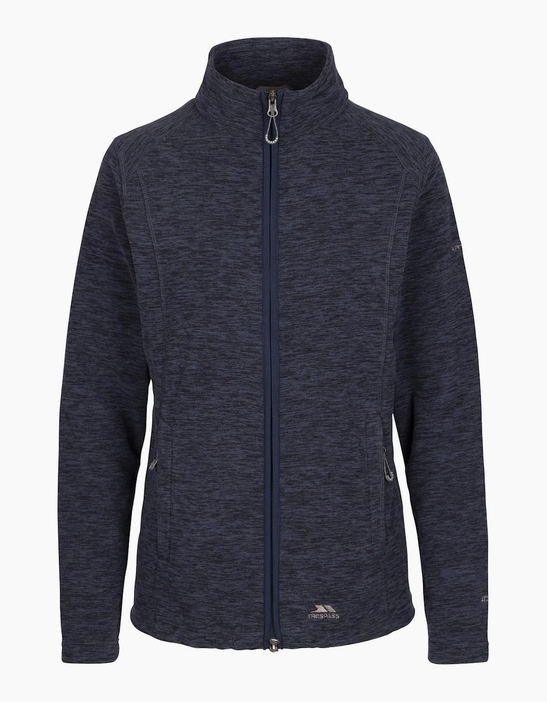 Trespass Women's Navy Reply Full Zip Fleece - Size: 14