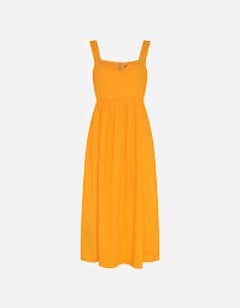 Winslow Midi Dress in Orange