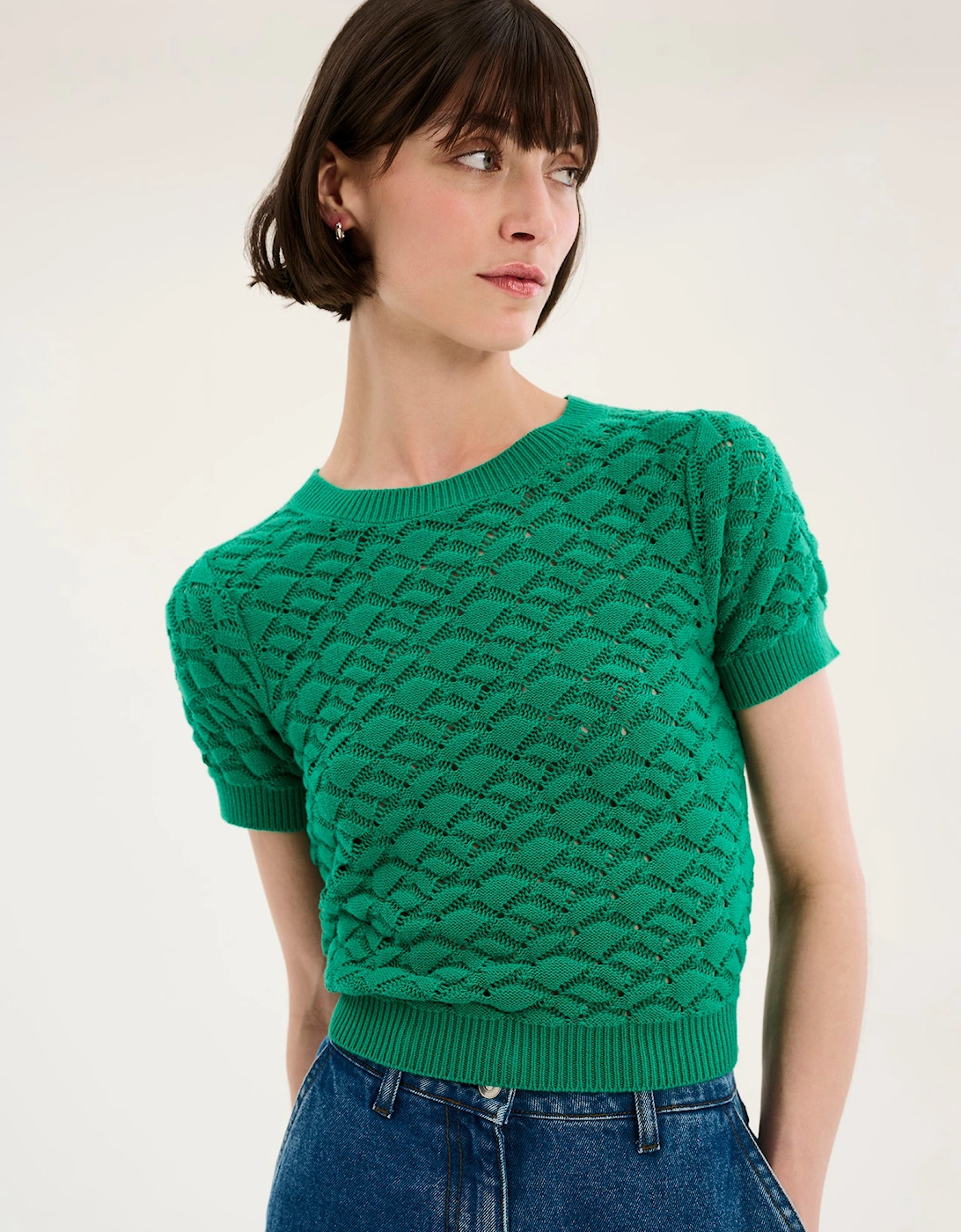 Lexi Honeycomb Stitch Top