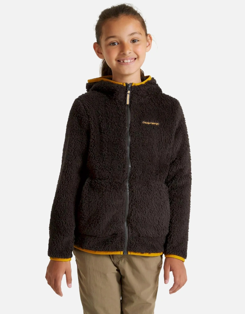 Childrens/Kids Angda Hooded Fleece Jacket