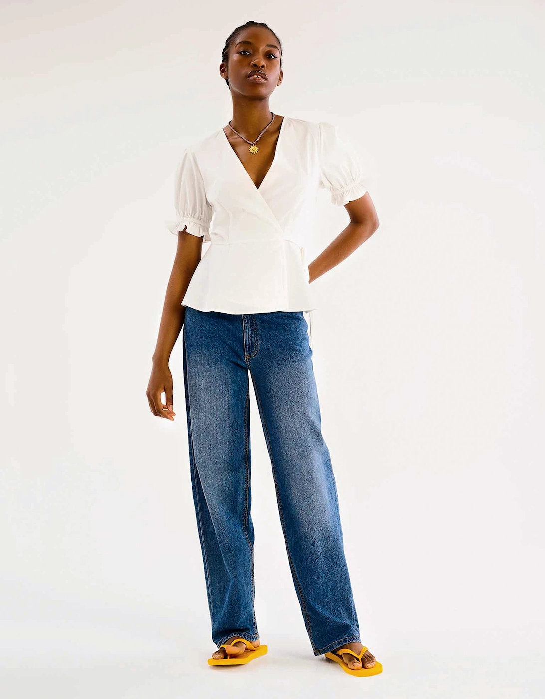 Omnes Women's Angelina Top in White - Size: 14