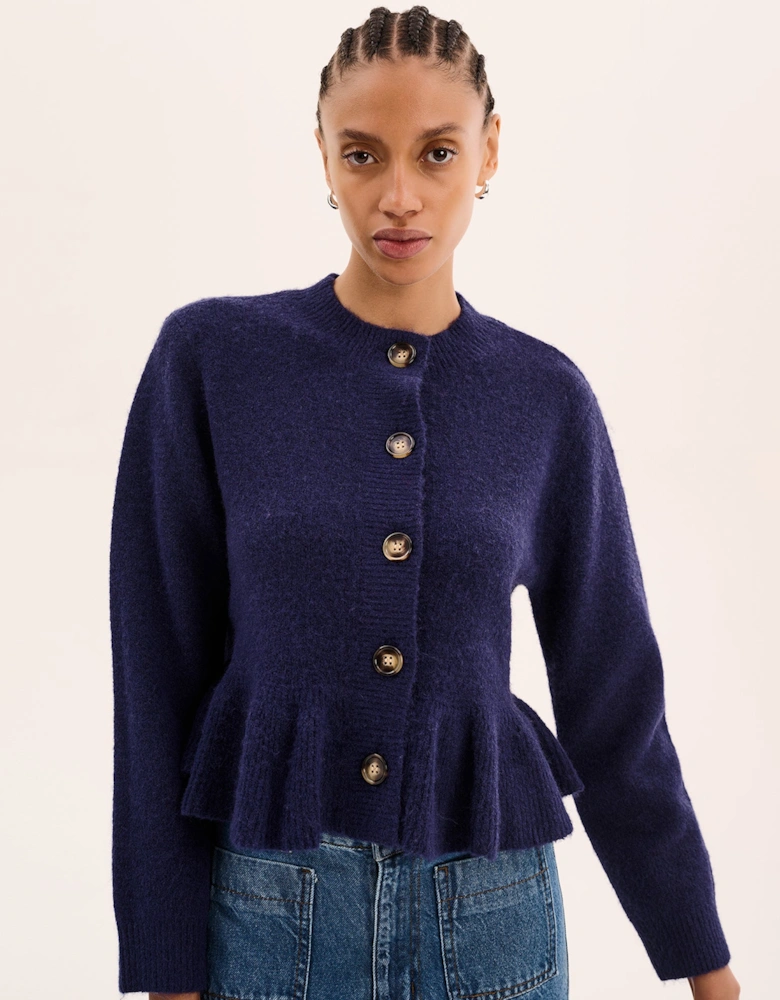 York Cardigan in Navy