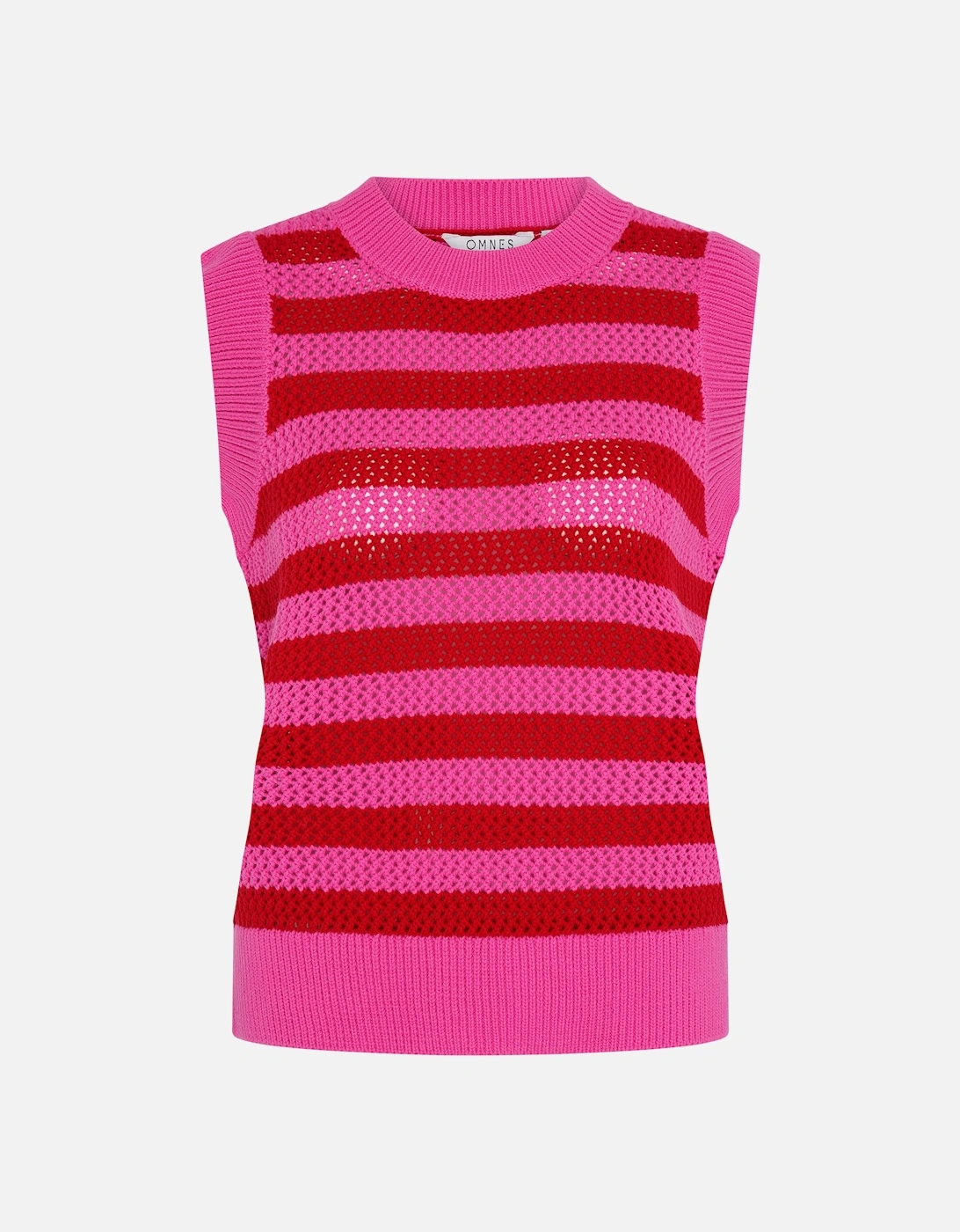 Bobbi Stripe Cotton Vest