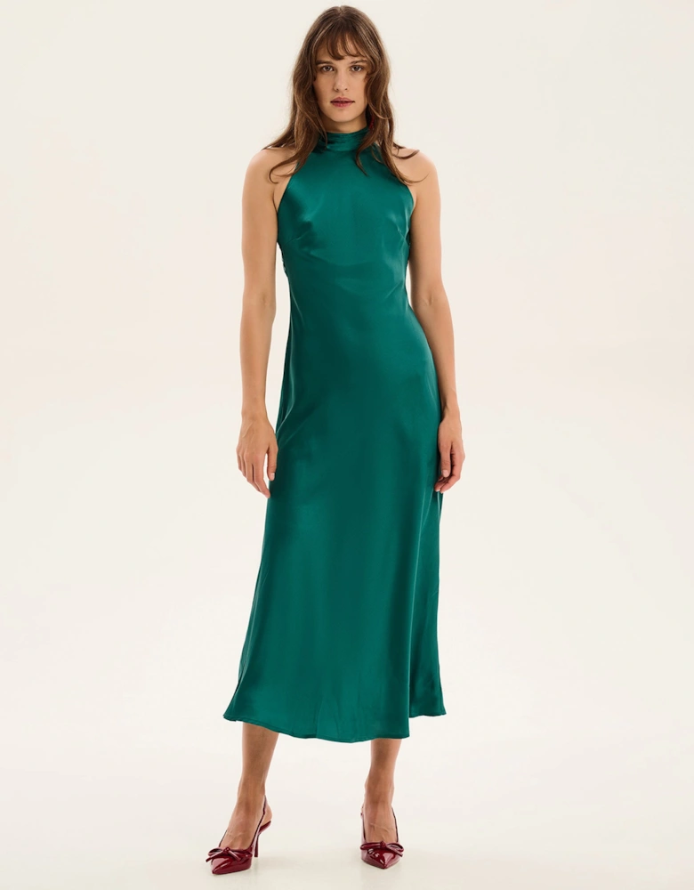 Seychelles Dress in Alpine Green