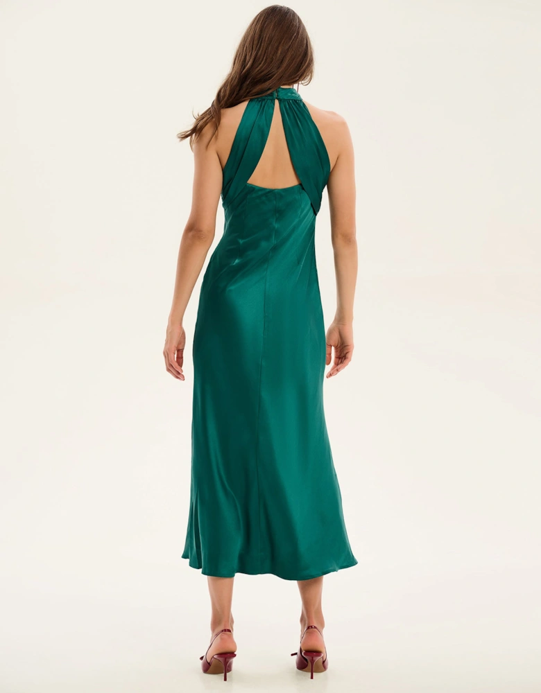 Seychelles Dress in Alpine Green