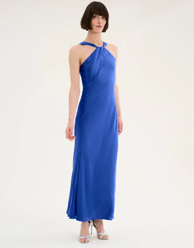 Alessia Dress in Cobalt