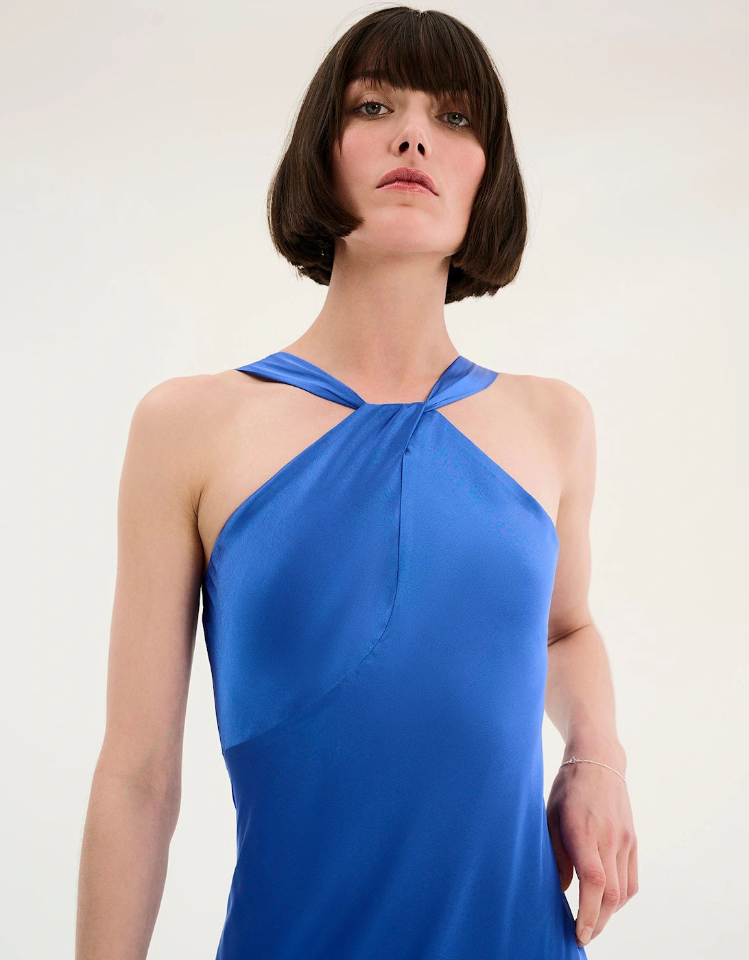 Alessia Dress in Cobalt