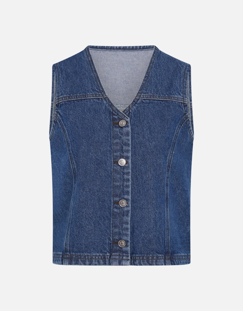 Talena Denim Waistcoat