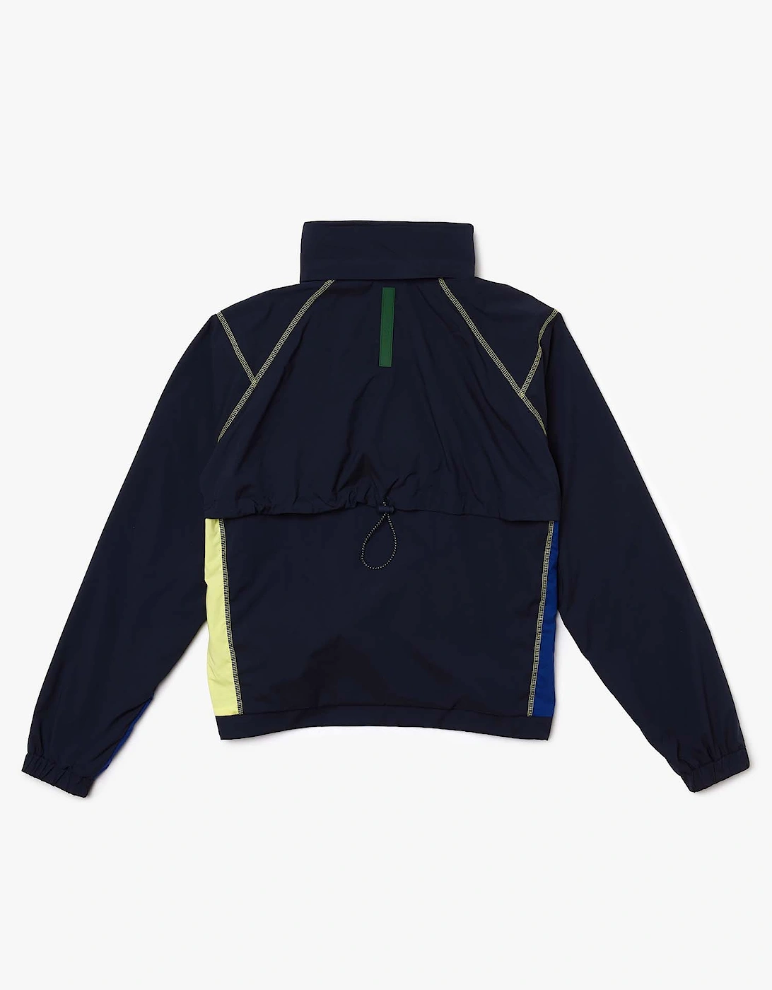 Colourblock Accents Pullover Windbreaker Jacket