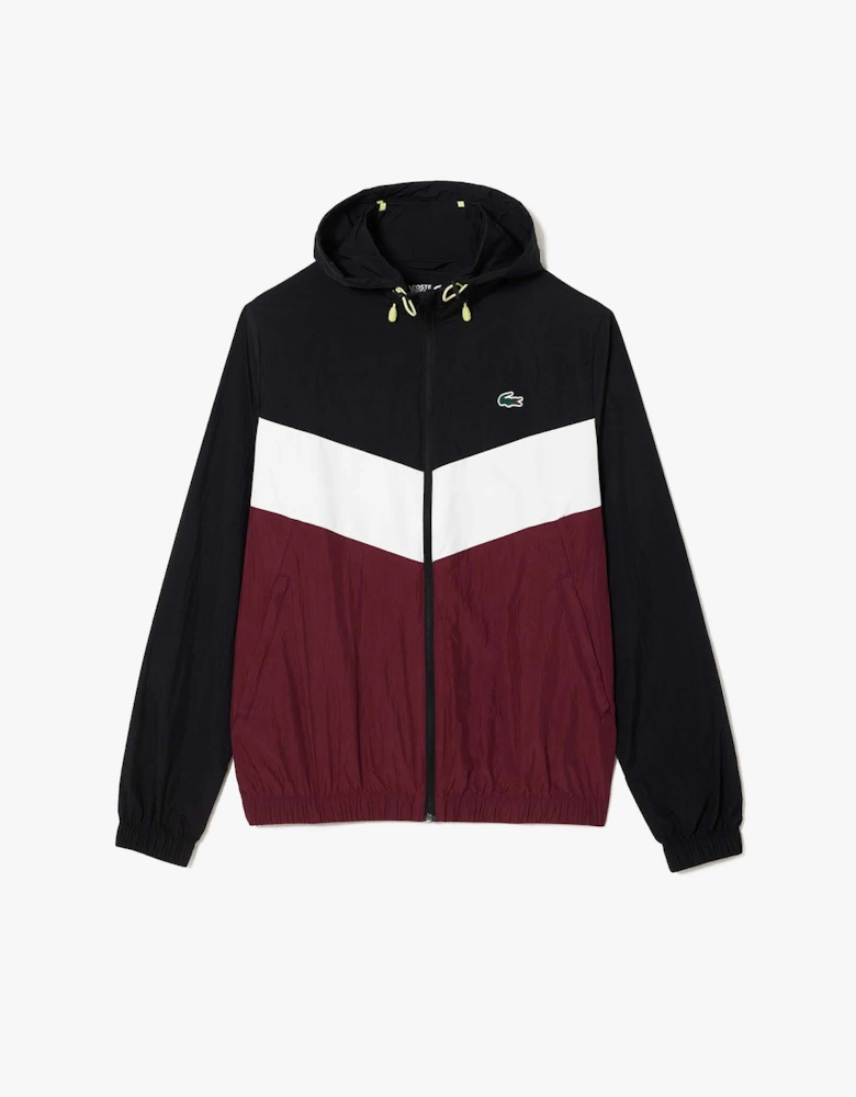 Water Resistant Packaway Zipped Sport Jacket