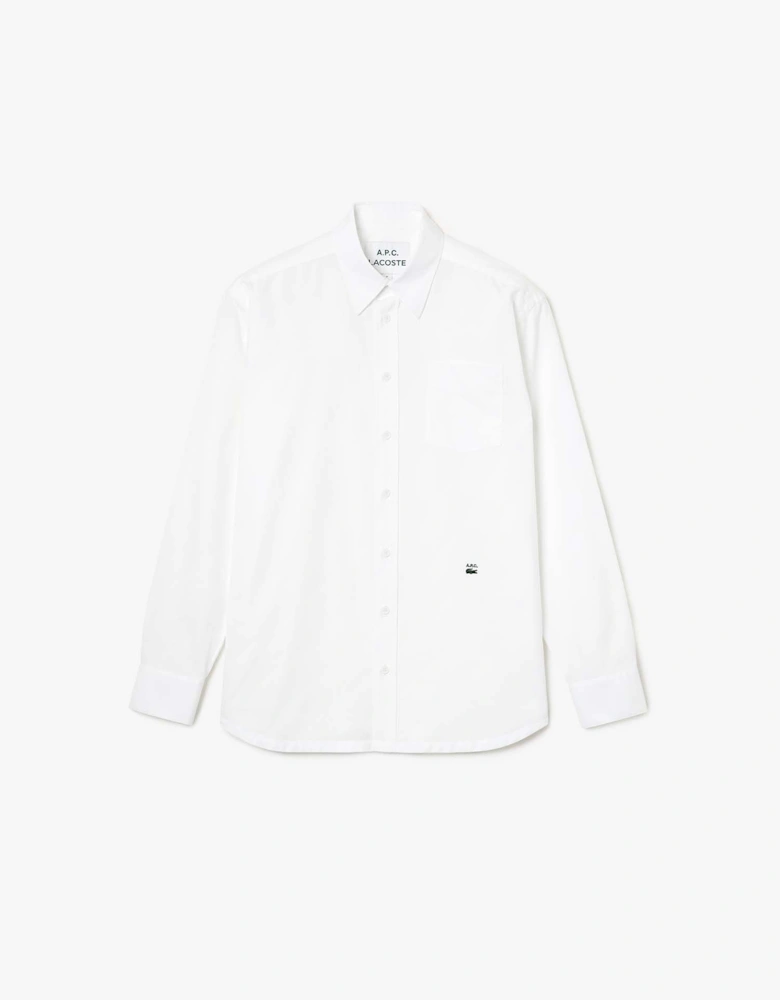 x A.P.C. Relaxed Fit Cotton Shirt