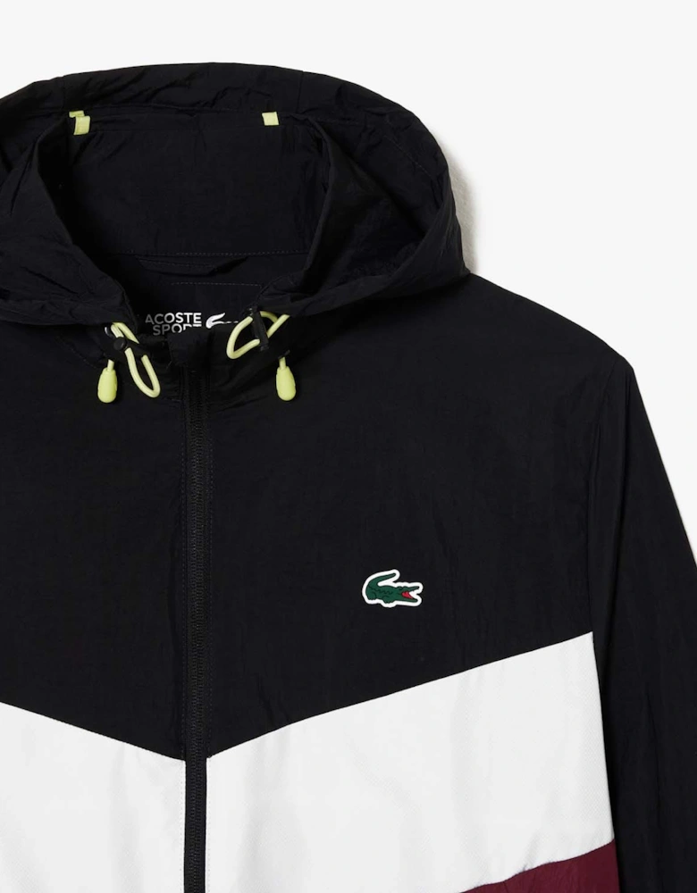 Water Resistant Packaway Zipped Sport Jacket