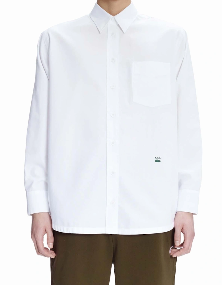 x A.P.C. Relaxed Fit Cotton Shirt