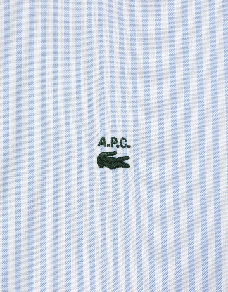 x A.P.C. Striped Cotton Shirt