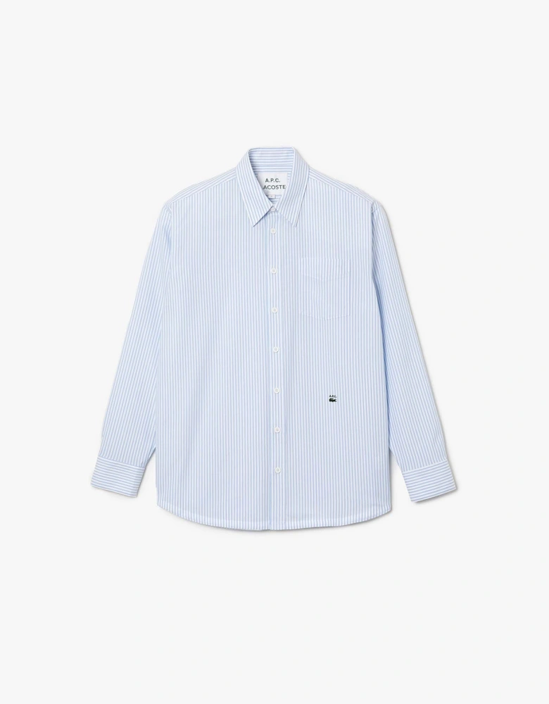 x A.P.C. Striped Cotton Shirt