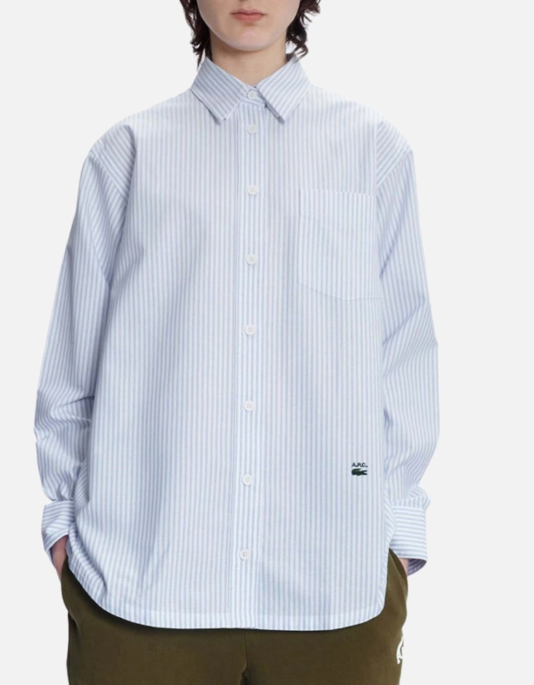 x A.P.C. Striped Cotton Shirt