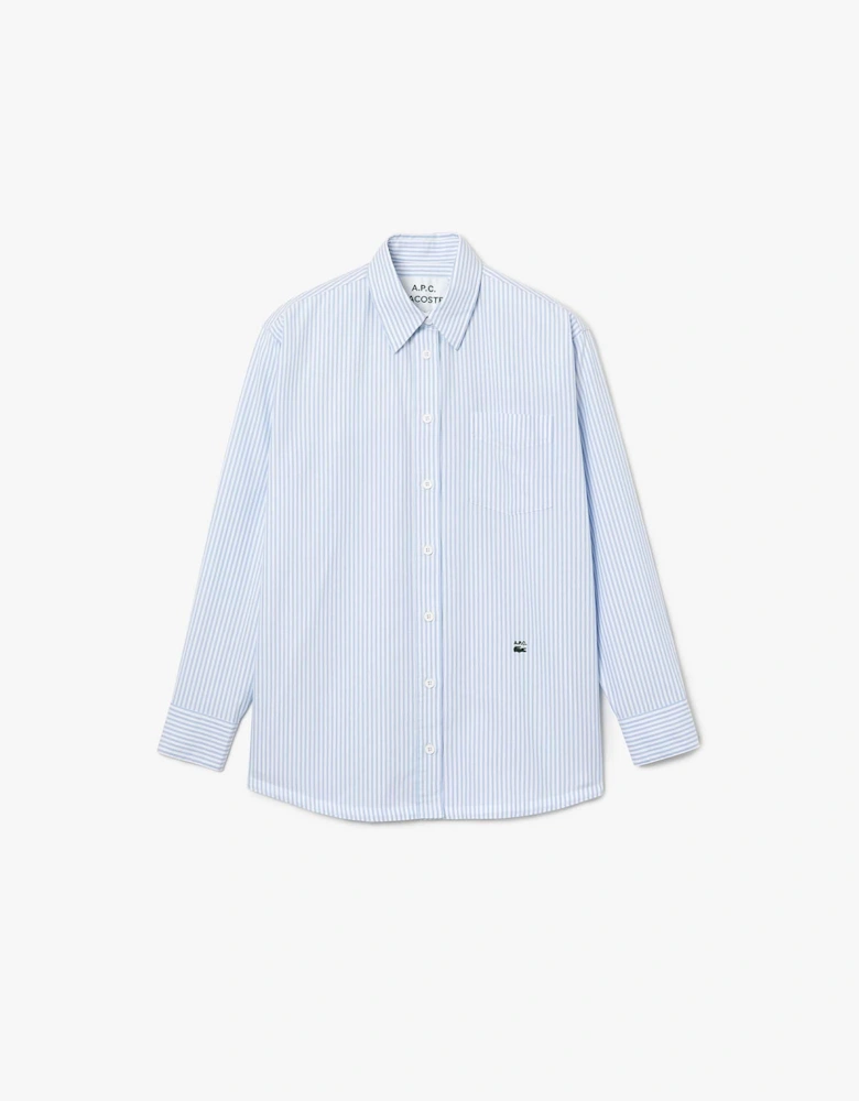 x A.P.C. Striped Cotton Shirt