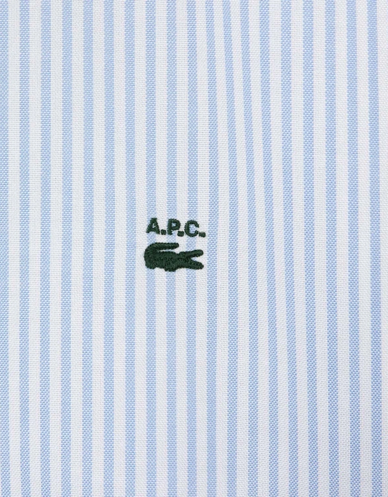 x A.P.C. Striped Cotton Shirt