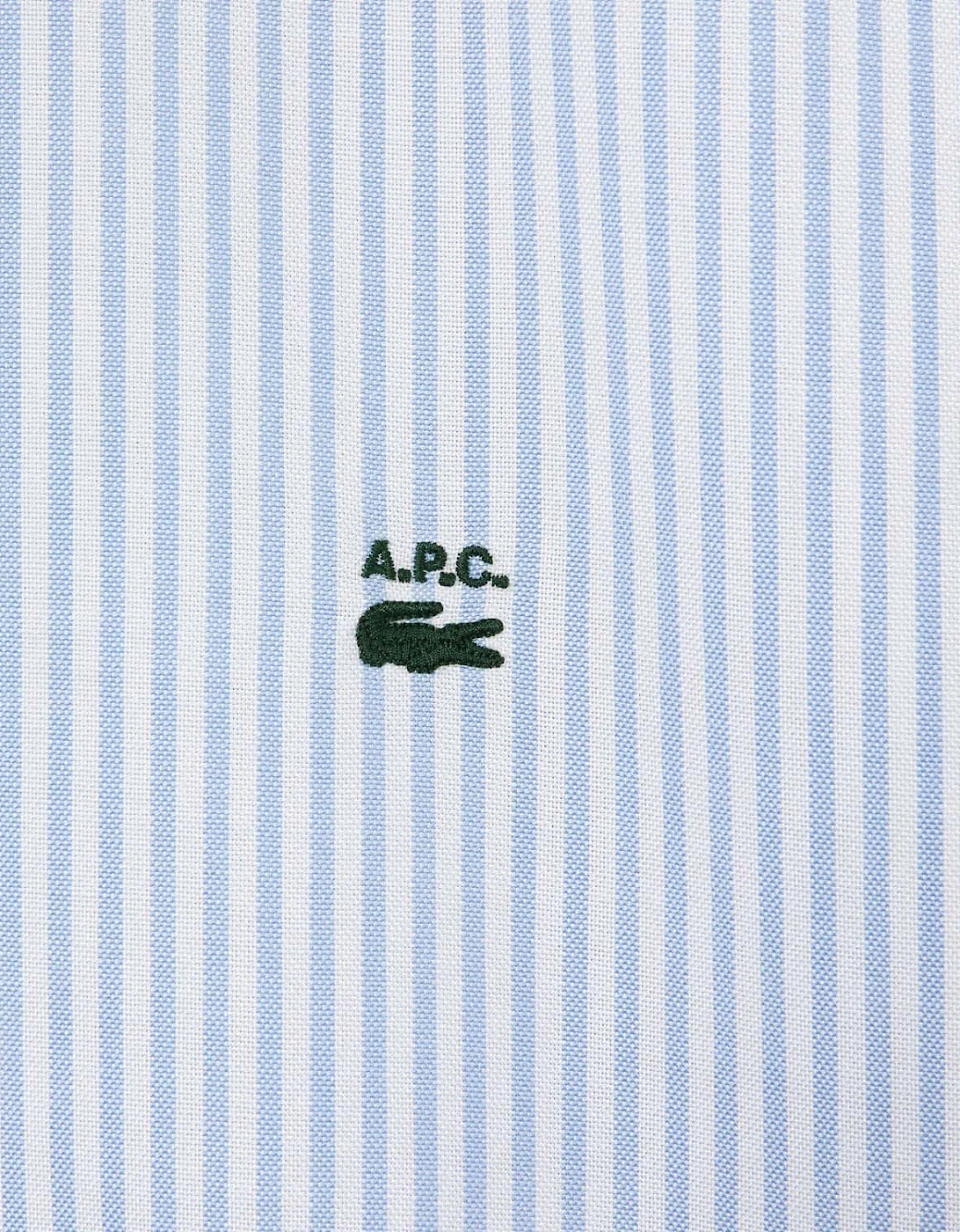 x A.P.C. Striped Cotton Shirt