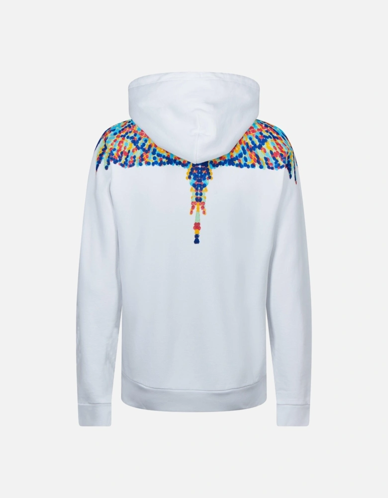 Pointilism Wings Regular Hoodie