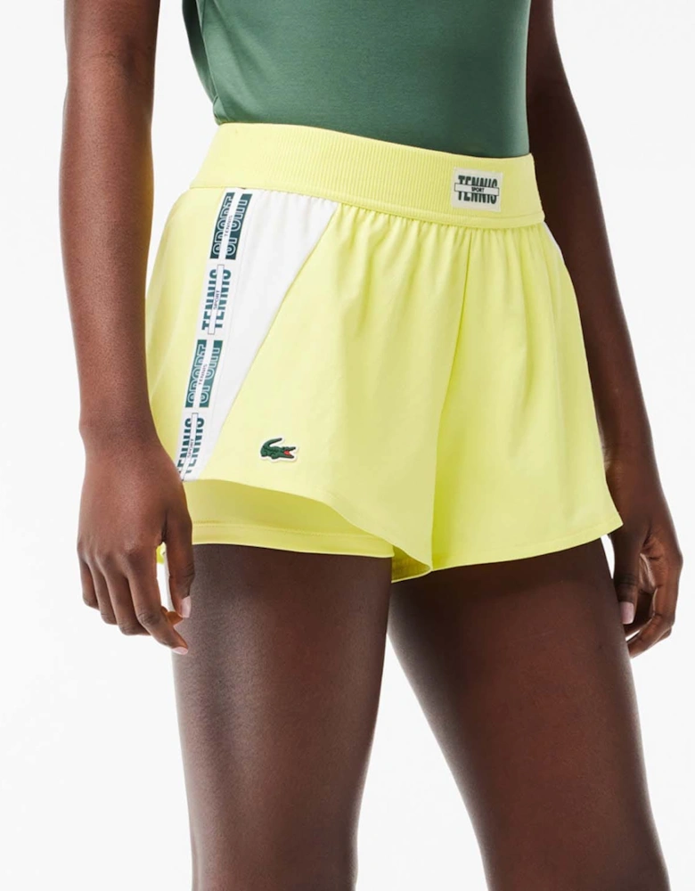 Recycled Fabric Lined Tennis Shorts