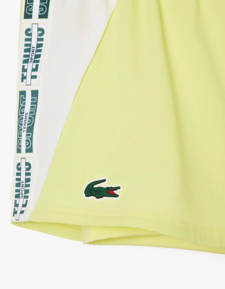 Recycled Fabric Lined Tennis Shorts