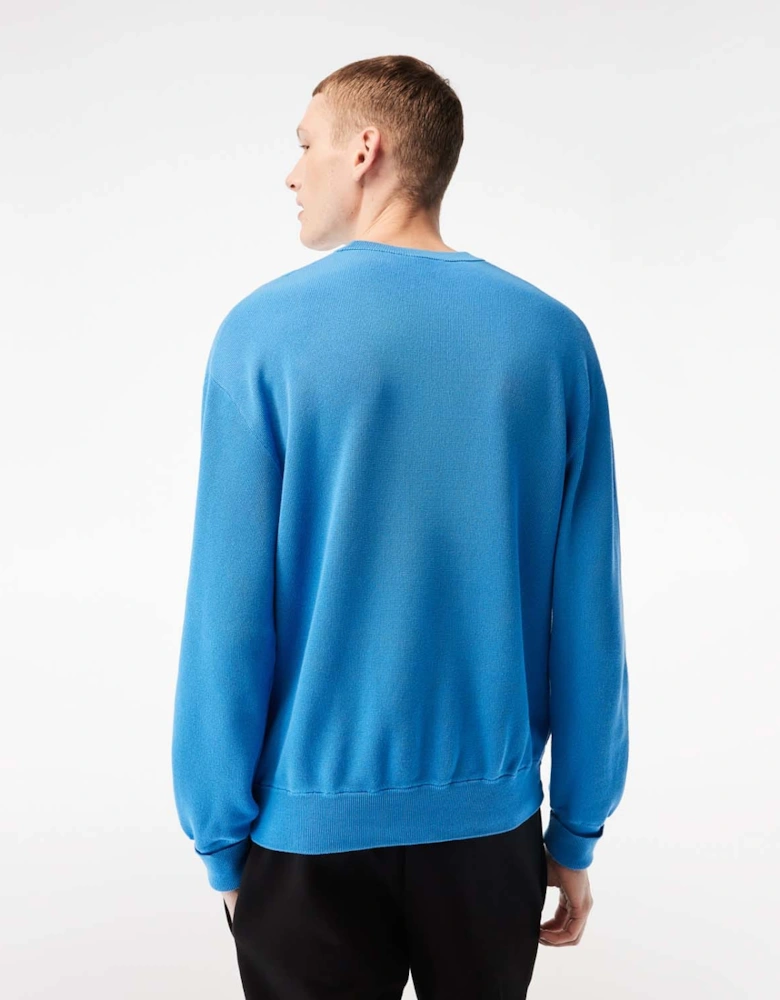 Round Neck Organic Cotton Sweatshirt