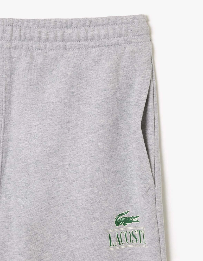 Signiature Print Fleece Shorts